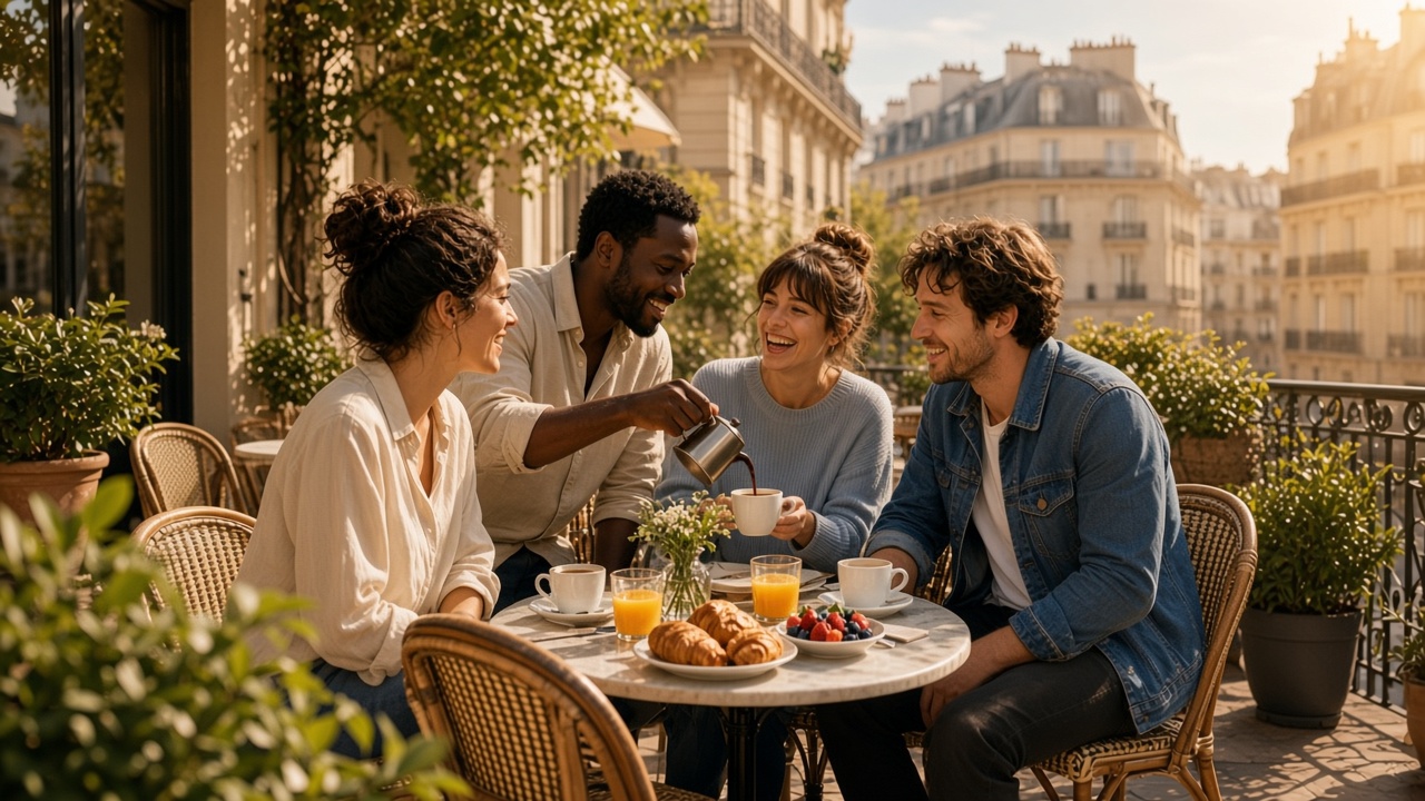 Brunch Same Same Club en terrasse